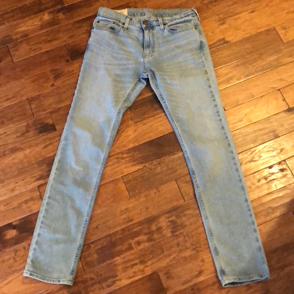 SKINNY JEAN DENIM LIGHT BLUE WASH
